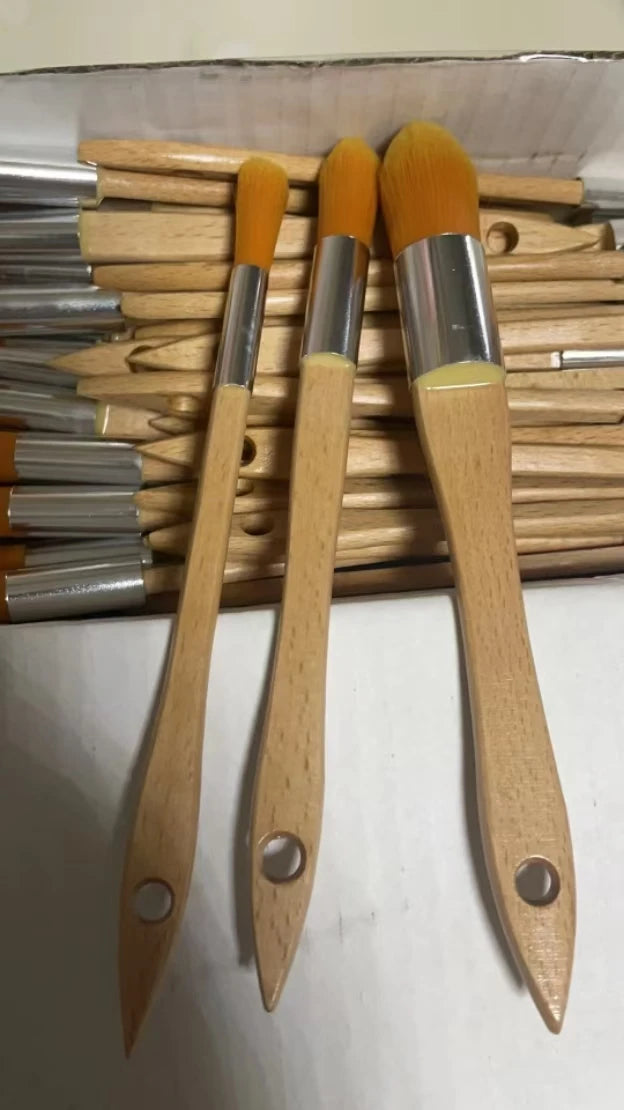 Custom Bamboo Jewelry Cleaning Brushes | 10,000 MOQ