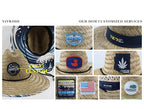 Custom Straw Lifeguard Hats with Logo | 1 MOQ BSCI Certified