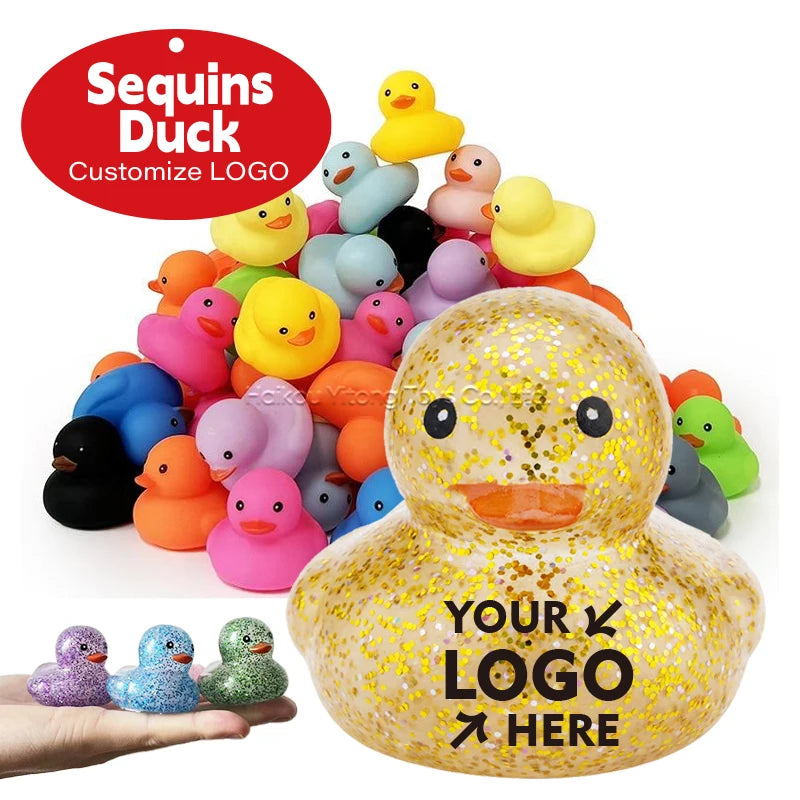 Custom Rubber Ducks with Logo | CE CPC Certified | 7-Day Lead