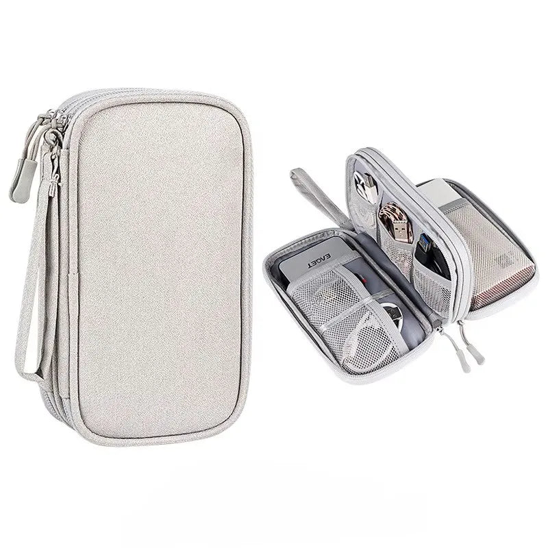Custom Travel Cable Organizer Pouch with Logo | MOQ 10 Pcs