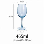 Vintage Crystal Wine Glasses: 500 MOQ, 14-Day Lead, LFGB Certified | Custom 500-1000ml Goblets