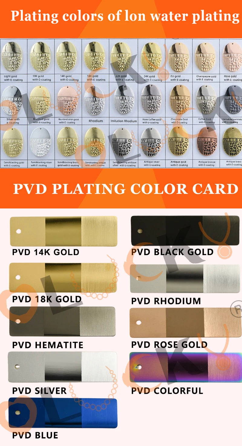 Custom 18K Gold Plated Jewelry | 925 Silver/Stainless Steel | MOQ 50
