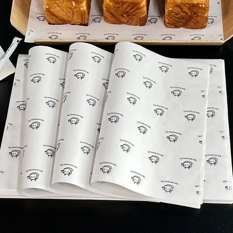 Food Grade Wrapping Paper | Custom Print | Oil-Proof | FSC
