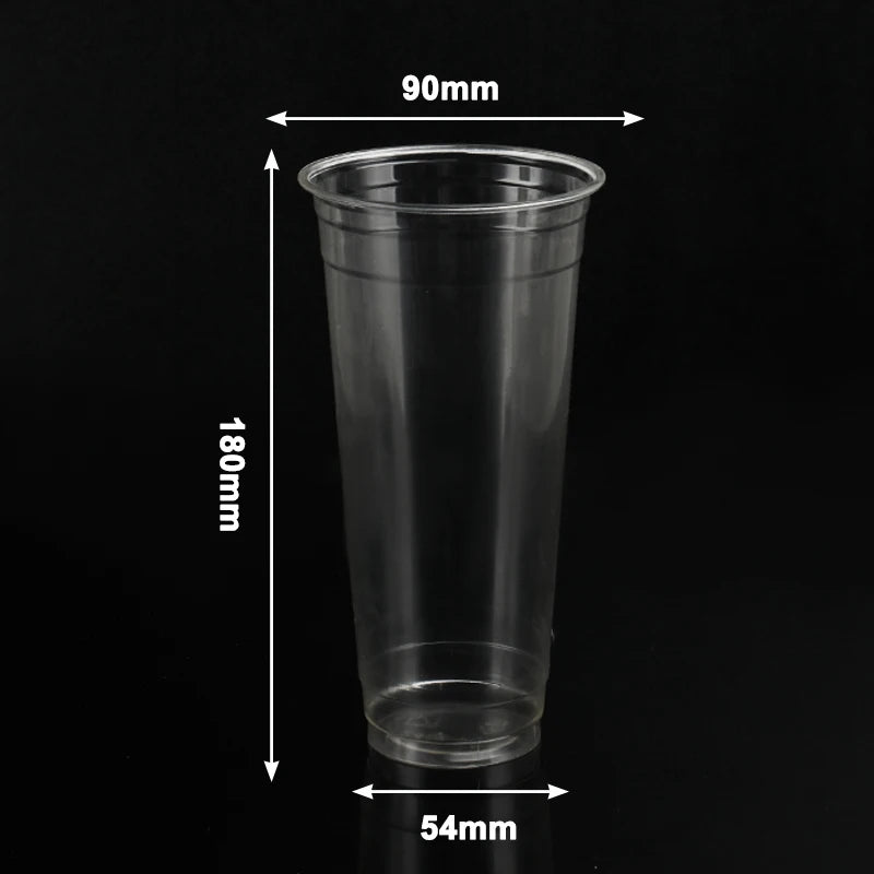 Custom PLA Biodegradable Cold Drink Cups 12-32oz | 100% Compostable BPA-Free