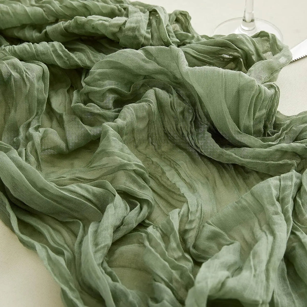 Cheesecloth Table Runners | OEKO-TEX | MOQ 1 | Luxury