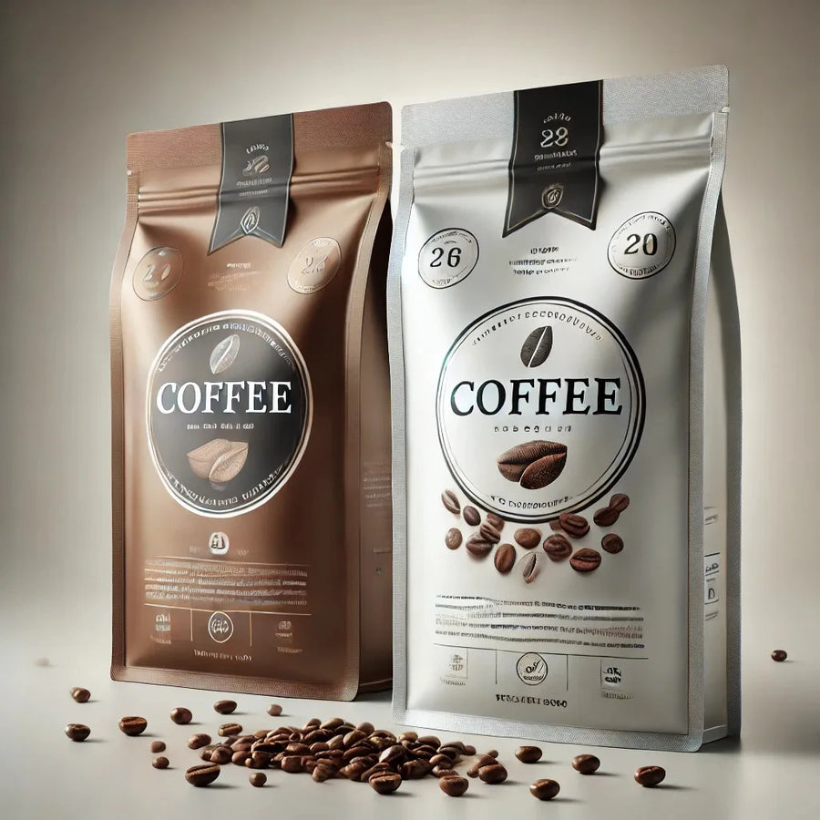 Custom Coffee Bags with Valve | Bulk MOQ 5,000