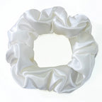 Custom Silk Scrunchies with Logo | Bulk MOQ 2 Pcs