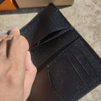Custom Saffiano PU Leather Card Holder | RFID Blocking Business Wallet