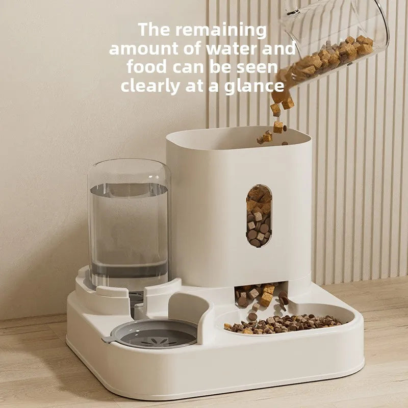 2-in-1 Automatic Pet Feeder 2300ml | Custom Logo MOQ 1,000
