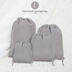 Custom Velvet Drawstring Jewelry Bags | 0.005kg Storage with Stamping