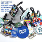 Custom Rubber Luggage Tags with Logo – 9-Day Lead, Sublimation
