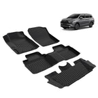 Toyota Avanza & Veloz 2022-2024 Custom Fit TPE Floor Mats Full Set