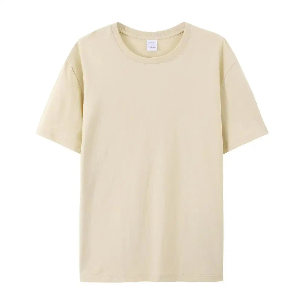 Men’s Oversized Cotton T-Shirts (180 GSM, Custom Logo Ready)