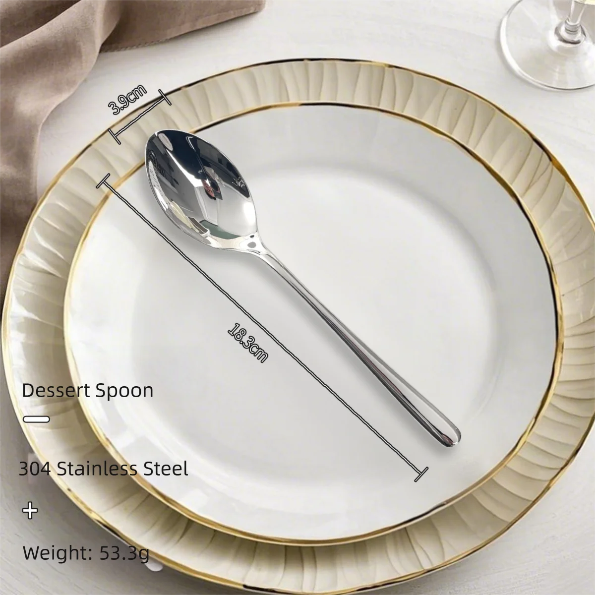 304 Stainless Steel Flatware Set | 300 MOQ | Super Mirror Polish | Custom