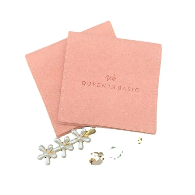 Custom Velvet Jewelry Pouches with Logo | MOQ 100 | 5-Day Lead