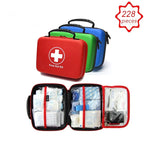 CE Certified First Aid Kit 228-Piece | EVA Case | Custom Logo | 500pc MOQ