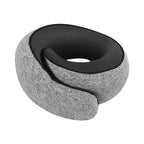 Custom Logo Memory Foam Travel Neck Pillow for Cars & Airplanes