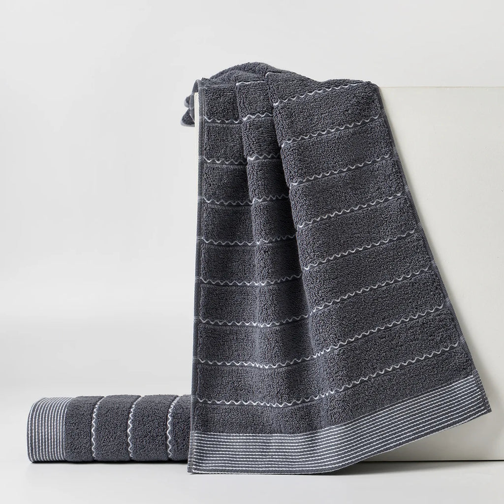 100% Pure Cotton Extra-Thick Face Towel | 120g | OEM Logo | 1 MOQ | Hotel Spa