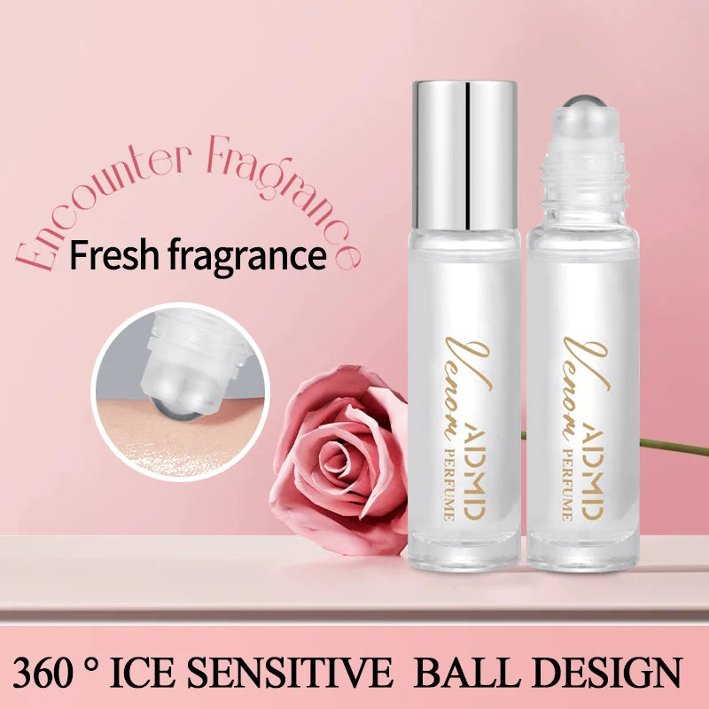 10ml Pheromone Rollerball Perfume for Men Women | Long-lasting Fruity Woody Scent