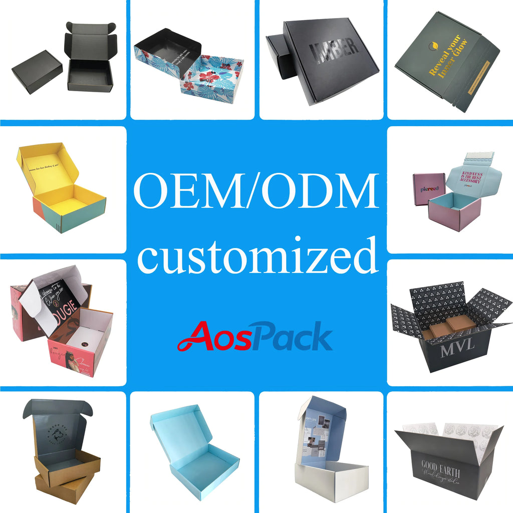 Custom Corrugated Clothing Box | Black | 500 MOQ | 10-Day Lead