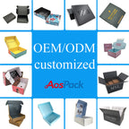 Custom Corrugated Clothing Box | Black | 500 MOQ | 10-Day Lead