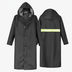 Custom Reflective Motorcycle Raincoat | 500 Pcs MOQ Heavy-Duty Oxford Cloth