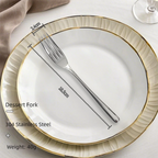 304 Stainless Steel Flatware Set | 300 MOQ | Super Mirror Polish | Custom