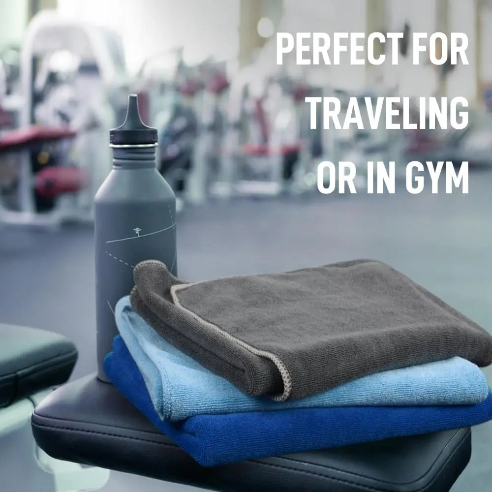 Custom Logo Microfiber Towel | 400gsm Sports Towel