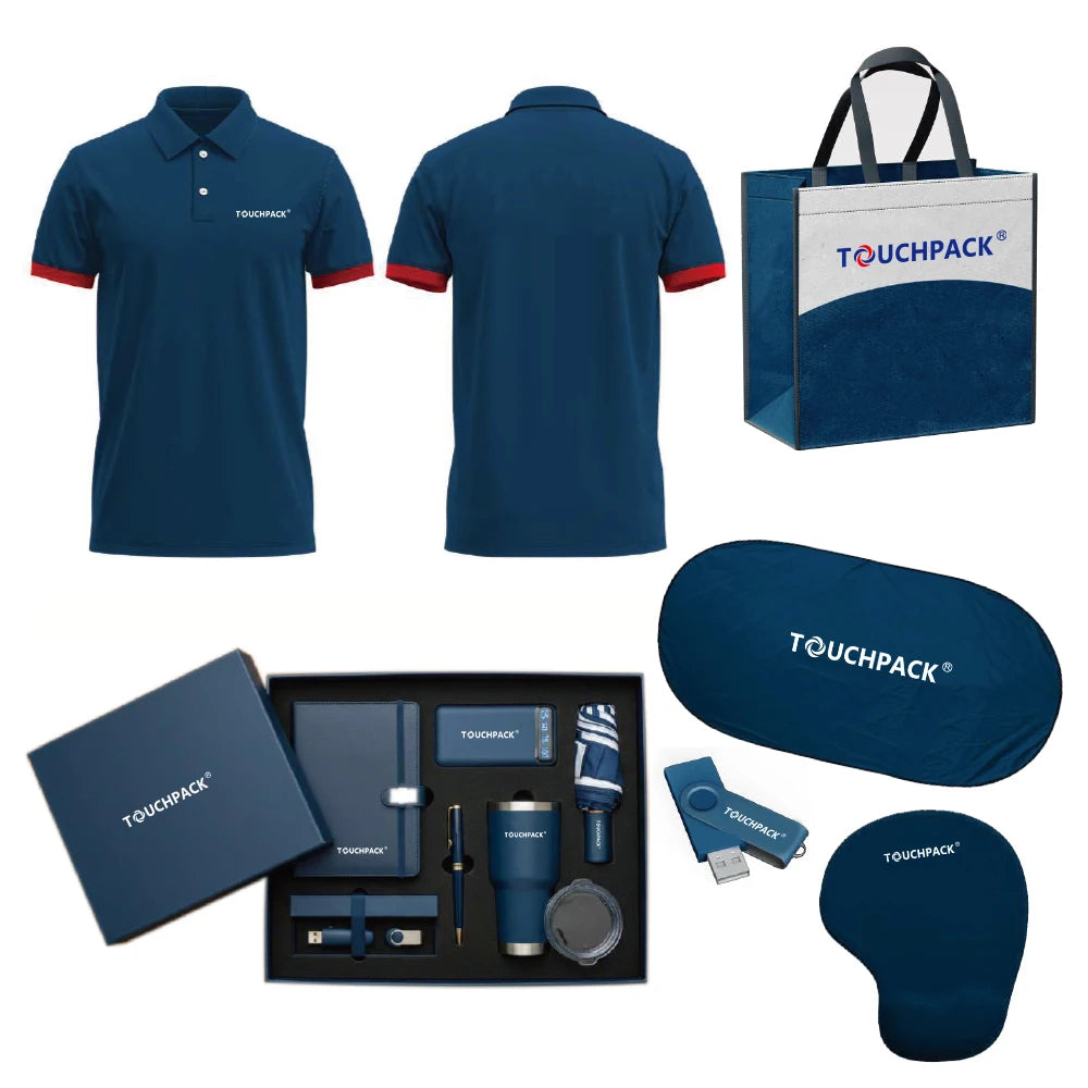 Custom Trade Show Promotional Gift Set with Logo | Business Swag Box