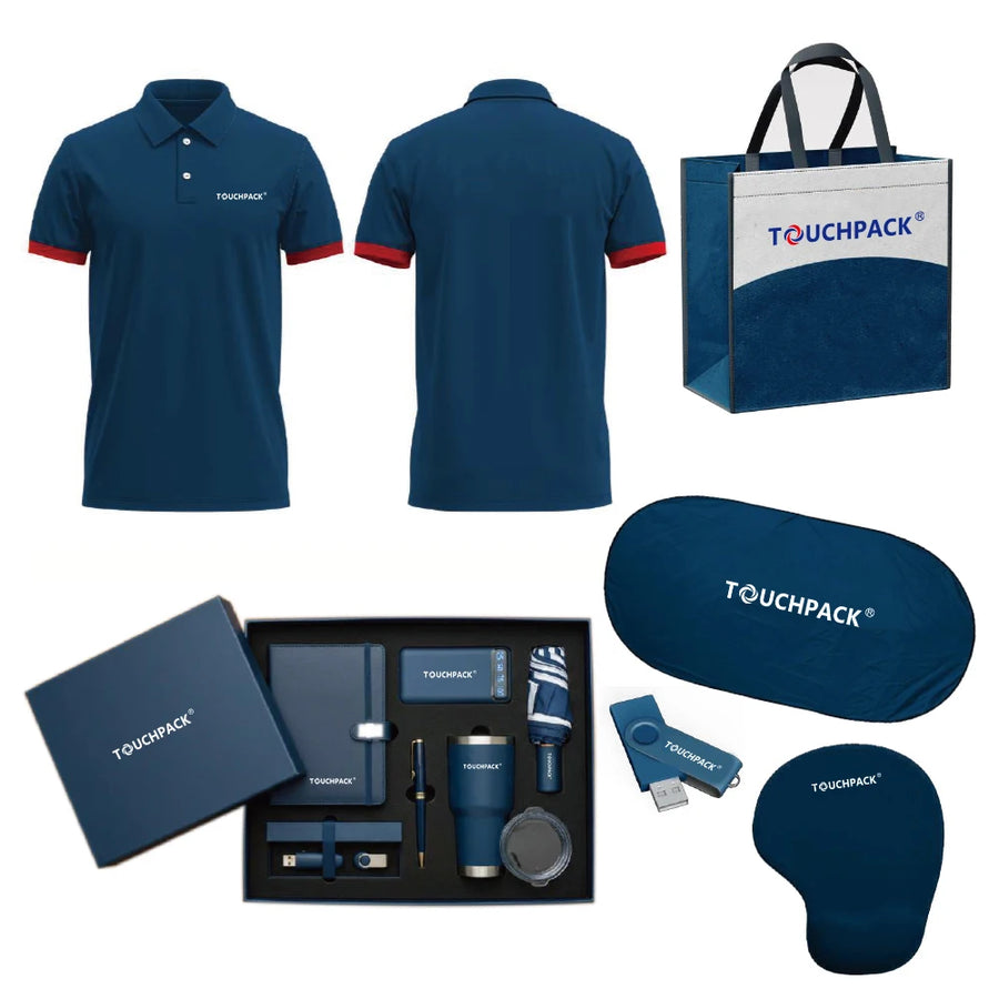 Custom Trade Show Promotional Gift Set with Logo | Business Swag Box