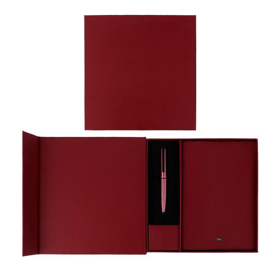 Custom Leather Notebook with Logo | BSCI Certified | 1000 MOQ