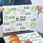 Custom Food Wrapping Paper | FDA Certified | Biodegradable PE Coated | Bulk