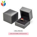 Custom PU Leather Jewelry Boxes with Logo | MOQ 100