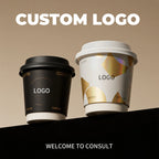 Wholesale Disposable Double Wall Paper Coffee Cup with Lids
