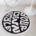 Wholesale Letter Design Quickly Absorbent Microfiber TPR Bathroom Area Rugs – Machine Tufted Custom Rugs for Hotels & Home