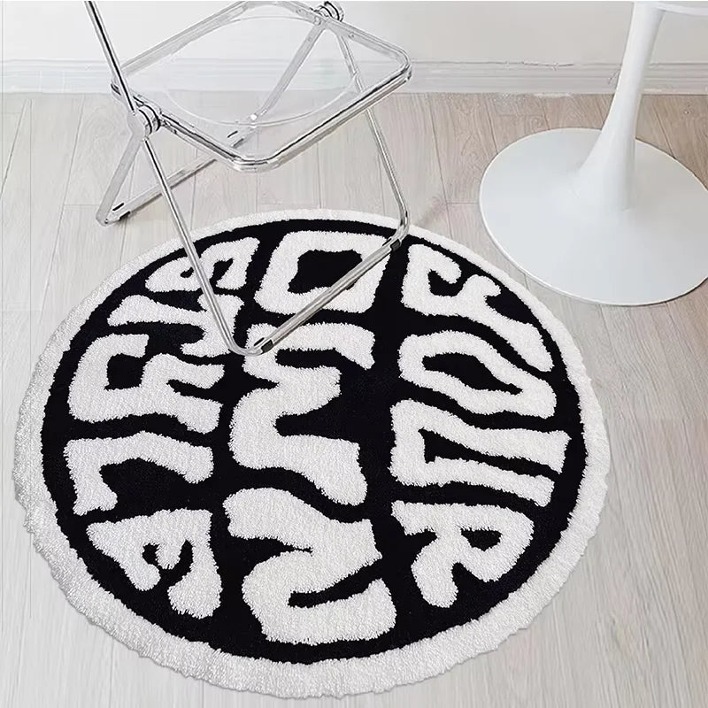Wholesale Letter Design Quickly Absorbent Microfiber TPR Bathroom Area Rugs – Machine Tufted Custom Rugs for Hotels & Home