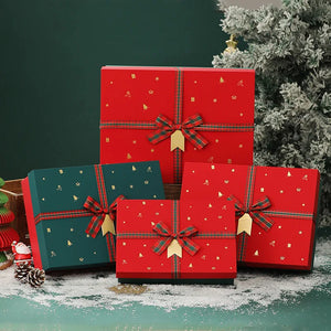 Christmas Gift Boxes 500 pcs | Embossed Recycled