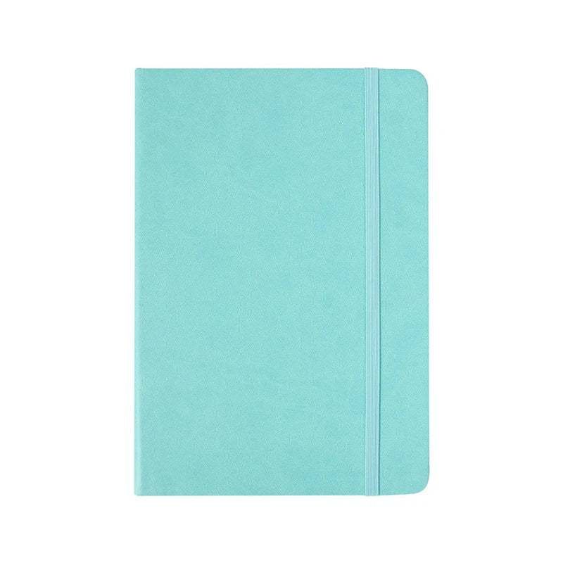 Custom A5 Leather Notebook with Logo | 100 Pcs MOQ Thread-Sewn PU Journal