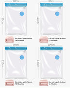 Custom Vacuum Storage Bags with Logo | 500 MOQ | 7-Day