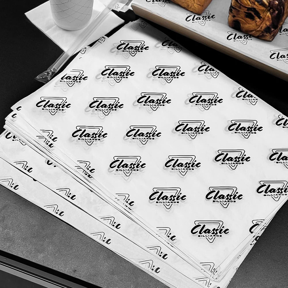 Custom Eco-Friendly Food Wrapping Paper | FDA Certified | Biodegradable | Bulk