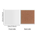 Custom Ceramic Coasters with Cork Base | Sublimation Print MOQ 100