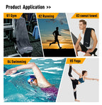 Custom Microfiber Sport Towels | 100 Pcs MOQ, Quick-Dry | OEKO-TEX