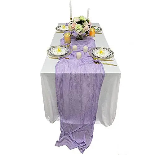 Cheesecloth Table Runners | OEKO-TEX | MOQ 1 | Luxury