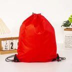 Custom Microfiber Synthetic Leather Drawstring Bag: Waterproof, Thermal Print Logo, MOQ 50 for Gym & Camping