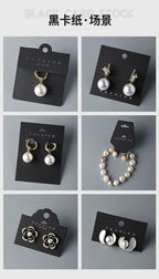 Custom Paper Jewelry Display Cards with Logo | MOQ 100