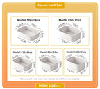 Disposable Kraft Paper Lunch Box | Waterproof Food Packaging | Eco-Friendly Bulk