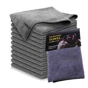 Custom Microfiber Towels with Logo | MOQ 50 | 39-Day Lead