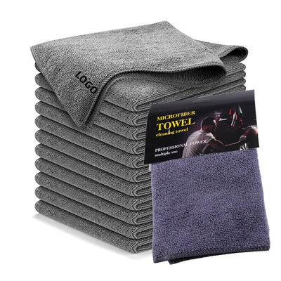 Custom Microfiber Towels with Logo | MOQ 50 | 39-Day Lead
