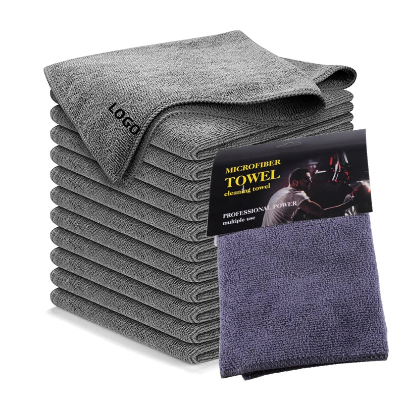 Custom Microfiber Towels with Logo | MOQ 50 | 39-Day Lead