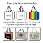 Custom Jute Tote Bag with Logo | 50 MOQ | Eco-Friendly